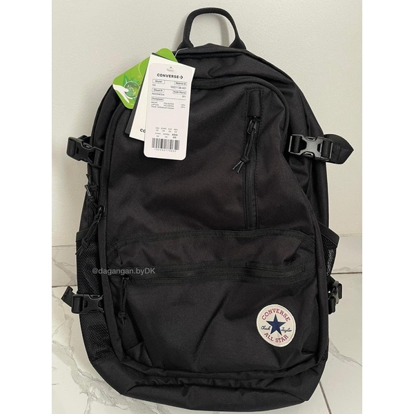 Tas Converse Backpack Original 100% Hitam