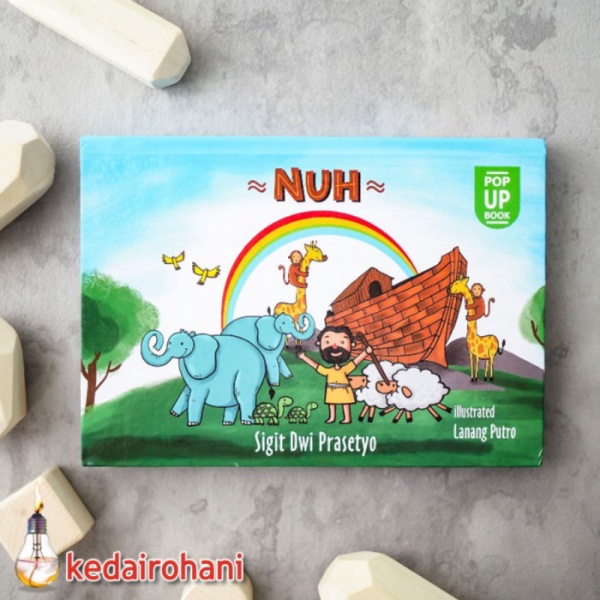 

Nabi Bah Murah Bahtera Cerita Buku Promo Air Kisah Nuh Pop Alkitab Art Pop-Up dan
