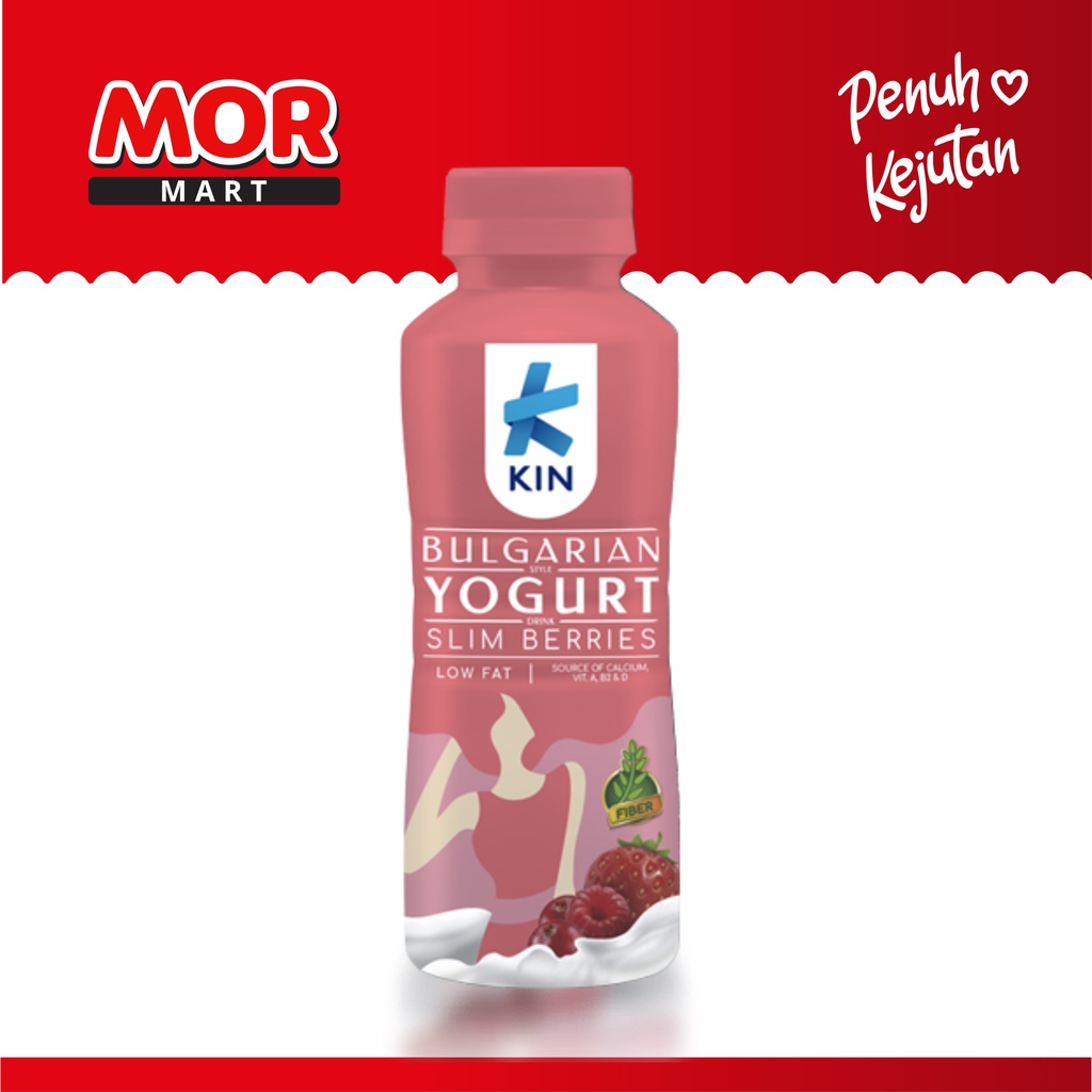 

KIN Bulgarian Yogurt Slim Berries Susu Fermentasi Btl 200 ml