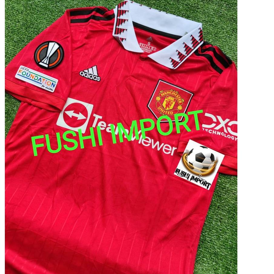 ☺☺» Jersey Baju Bola MU Home Full Patch 2022 2023 Grade Ori
