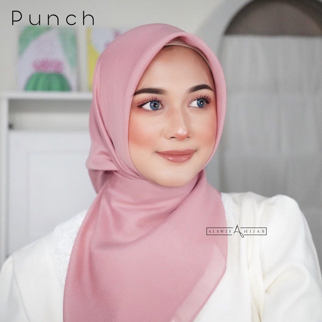 Alawiyahijab - Square Paris Original ( Upgrade Paris Premium Anti Kaku Dan Panas / Hijab Square Baby Paris Anti Kusut Alawiyahijab/ Segiempat Paris