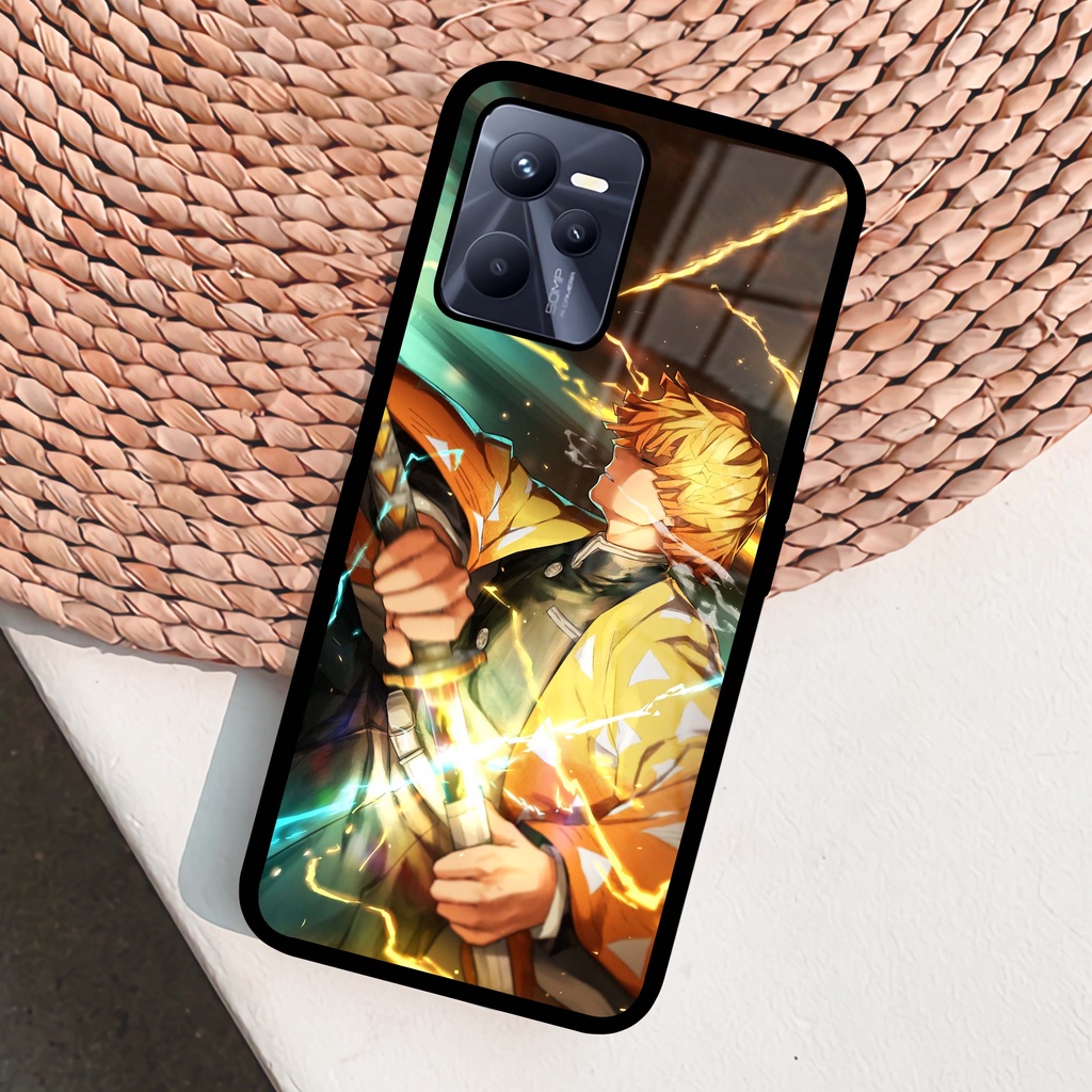 (SV24) Case Kilau Realme C35 | C35 | Casing Hp Realme | Pelindung Smartphone | Motif Anime