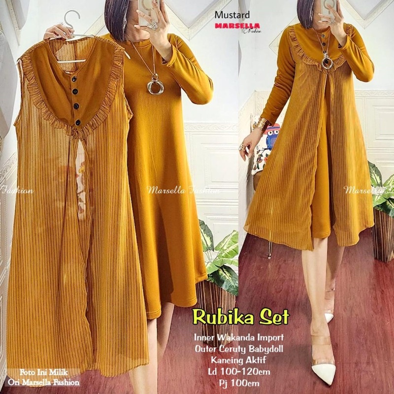 Vanilla Set// Geisha Set marsella // Best Seller Kekinian // Restok Hari Ini