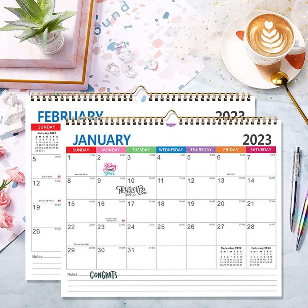 Kalender TOP 2023jadwal Harian Sekolah Perencanaan Waktu Kreatif YO Double Coil