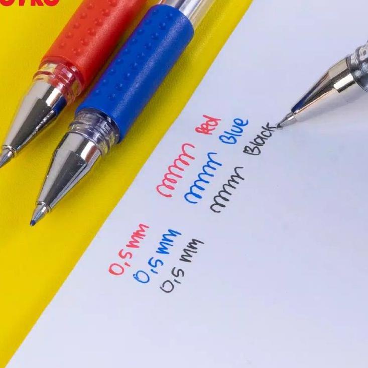 

Hadir Terupdate (12pc) Gel Pen Pulpen Pena Joyko JK-100 Black 0.5 mm/pen Joyko