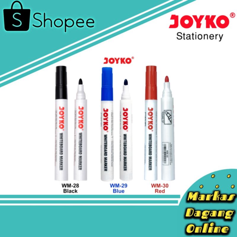 

Spidol Joyko / Spidol Papan Tulis / Spidol WM - 28 / Whiteboard Marker