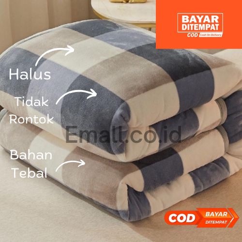 Selimut Dewasa bahan tebel Import Ukuran 150x200cm  Super Lembut/selimut bayi/selimut karakter