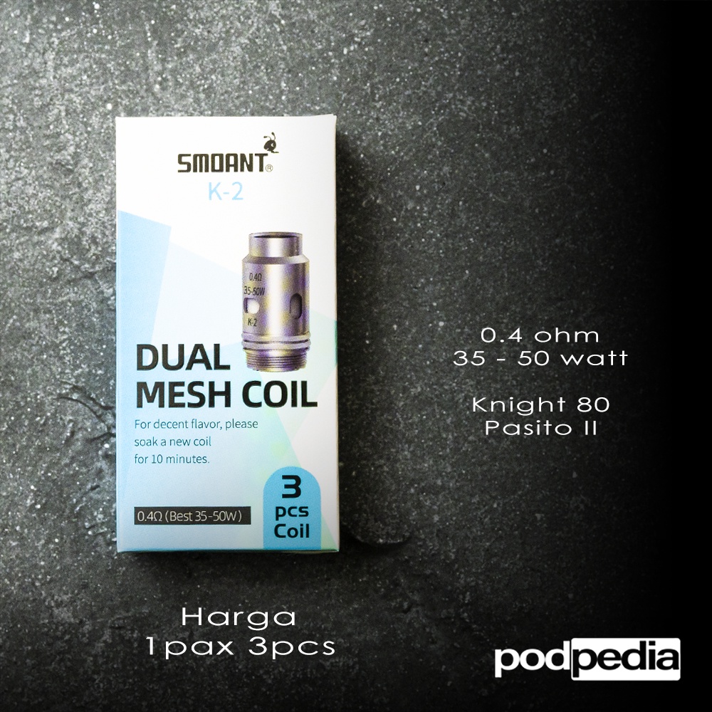 Smoant Knight 0.3 0.4 0.6 ohm Mesh Coil | Knight 80 Pasito II