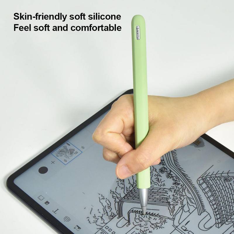 Silikon Lembut Warna-Warni Untuk Huawei M-Pensil Case Shell Untuk M Pensil Tablet Touch Pen Stylus Pelindung Lengan Cover