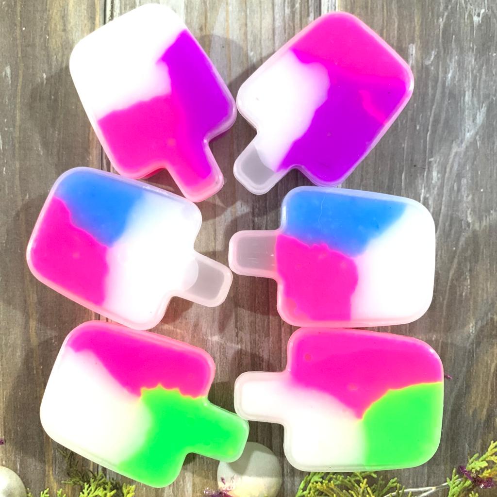 SLIME ESKRIM MINI BENING JELY/PELANGI SATUAN