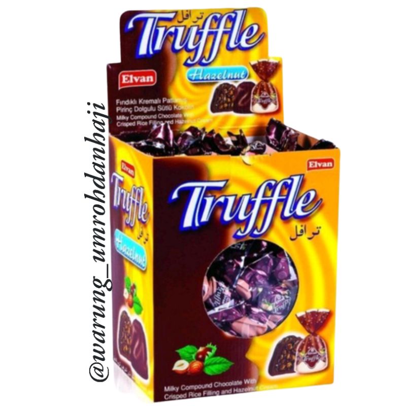 COKLAT TRUFLE HAZELNUT ENAKK BANGETTT MURAHHH