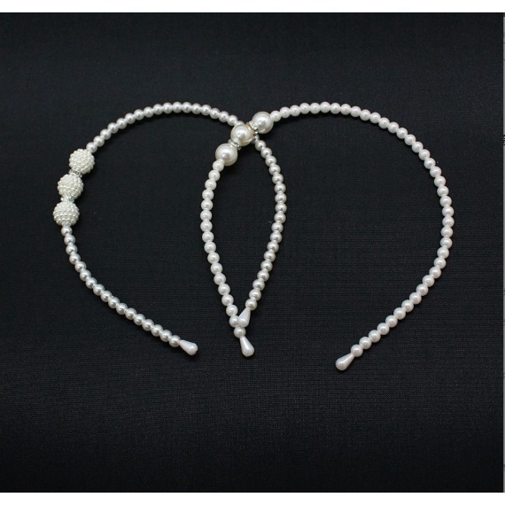 Bando rambut korea mutiara 1pcs satuan Bando korea mutiara pearl