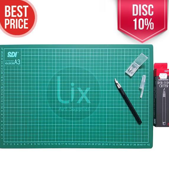 

Paket Cutting Mat A3 + Pen Cutter