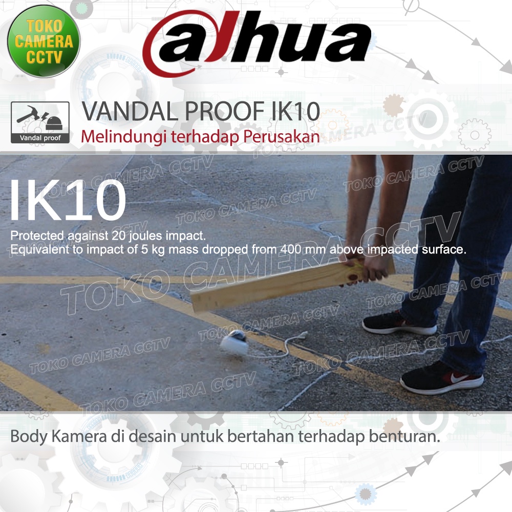 IP CAMERA 2MP DAHUA IPC-HDBW1230E-S5 IP KAMERA CCTV DOME POE