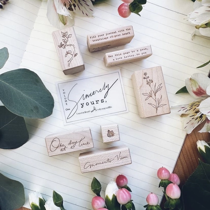 

Jesslynn Padilla Sincerely Yours Series Rubber Stamp