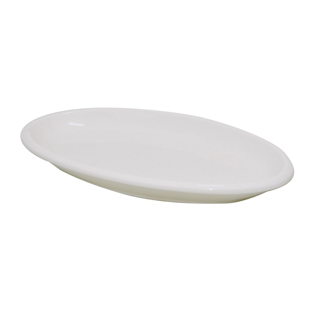 LQ103514 Piring Putih Porselen 14 inch merek Vicenza bahan Porcelain GARANSI kirim dijamin aman samp