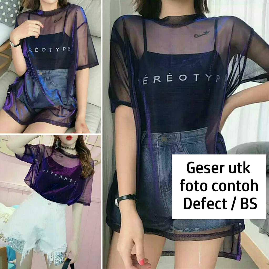 SALE St. Stereotype Metallic DEFECT (Cacat Produksi)