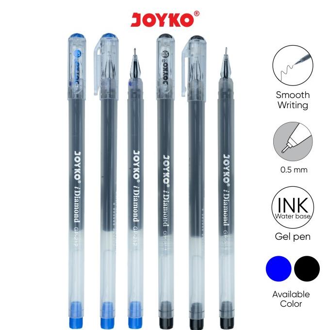 

Gel Pen / Pulpen / Pena Joyko GP-212 / iDiamond / 0.5 mm