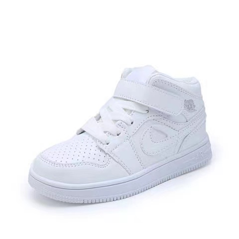 littlekiddoss Sepatu Sneakers Basket Anak Remaja Tanggung - Dewasa Sepatu Sekolah Anak 28-40 Sepatu Fullwhite Import SH21140NEW