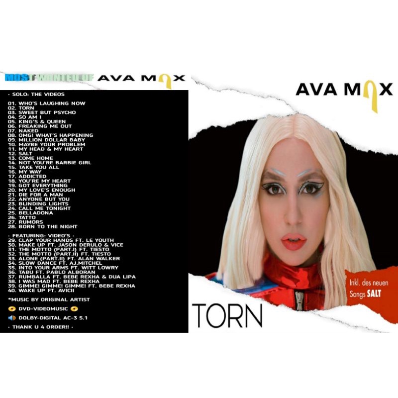 ava max dvd album most wanted of