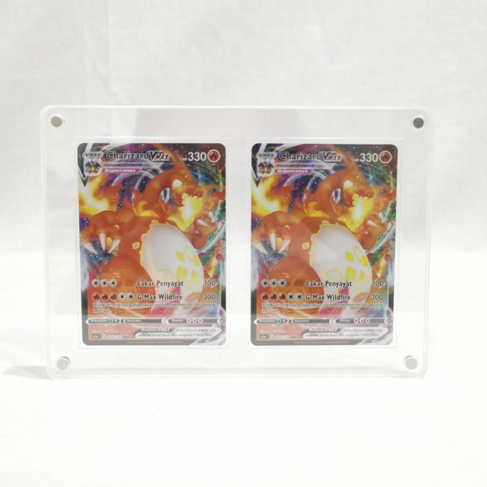 TCG CARD MAGNET MAGNETIC CASE 1X2 DISPLAY FRAME