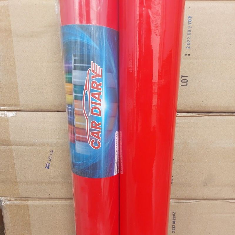 skotlet merah glosy 1 roll