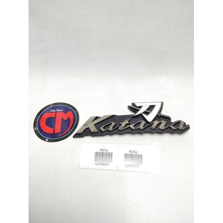 Emblem Logo Suzuki Katana Original