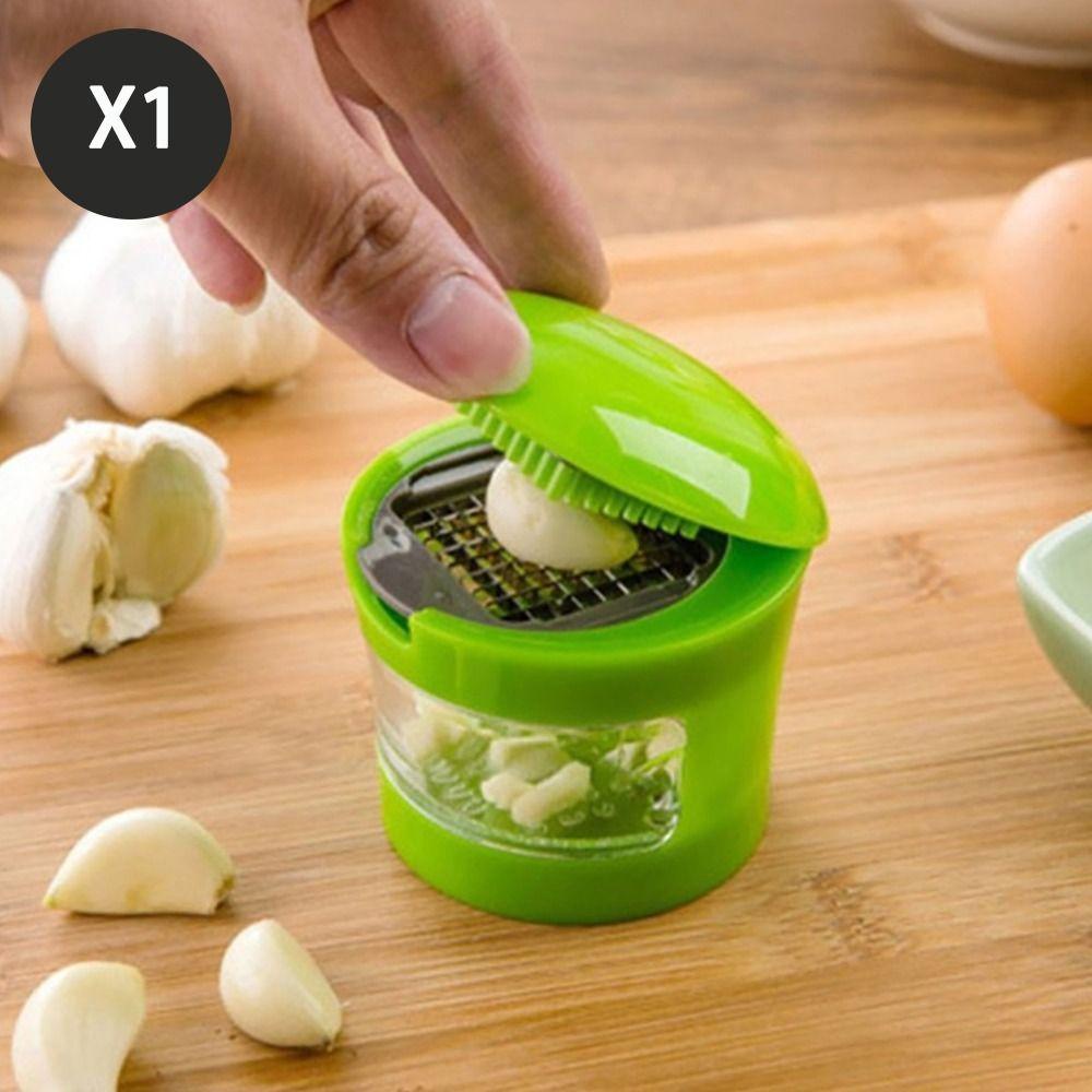 Solighter Manual Garlic Mincer Portable Gadget Perlengkapan Dapur Penekan Bawang Putih