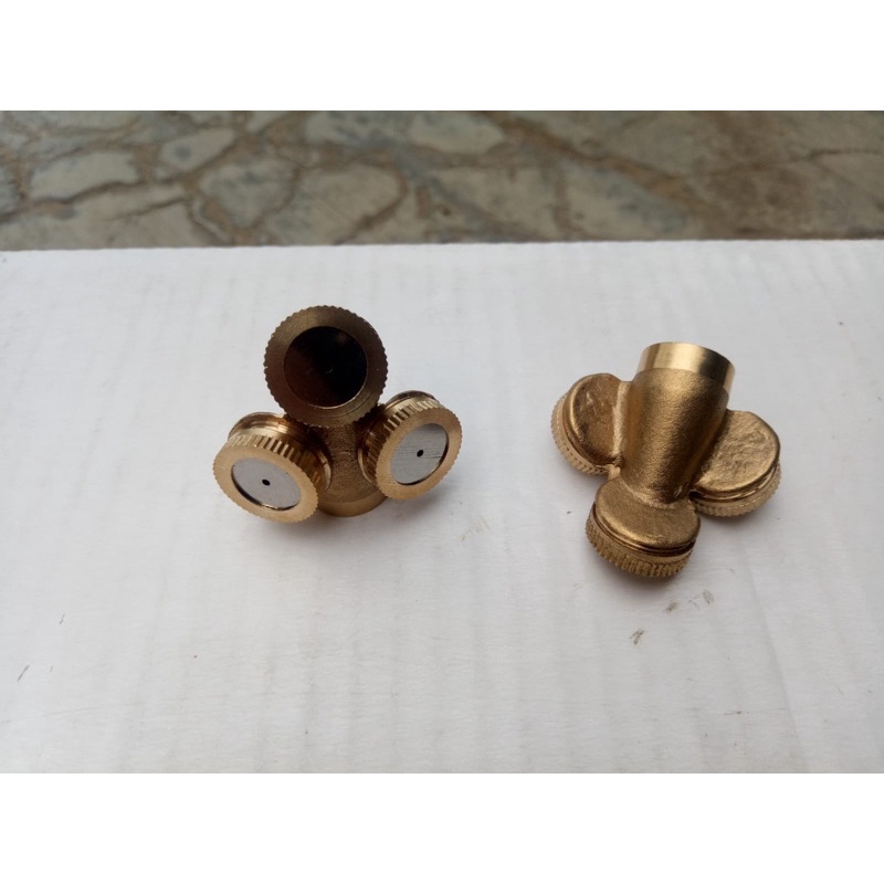 Nozzle Nosel Kabut Sprayer Elektrik 3 Lubang