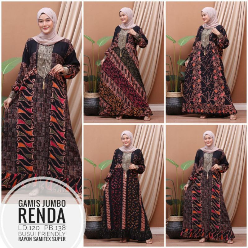 Gamis Jumbo Renda
