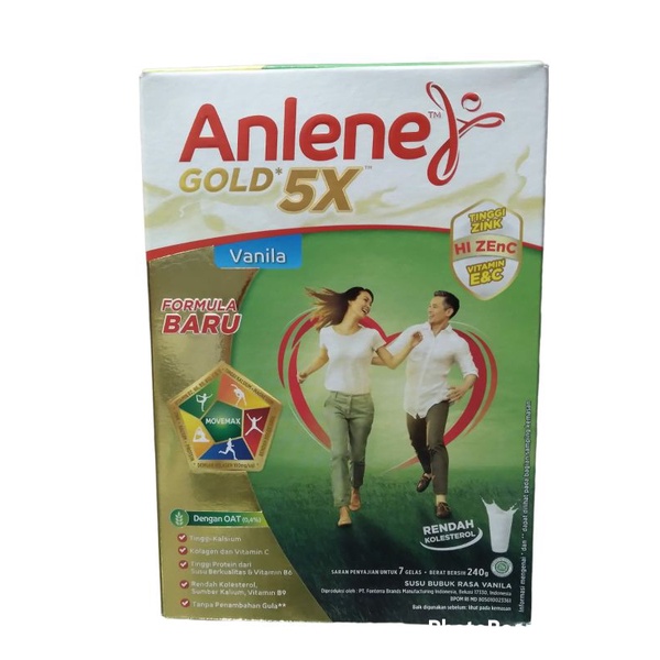 

Anlene Gold 5x Vanilla