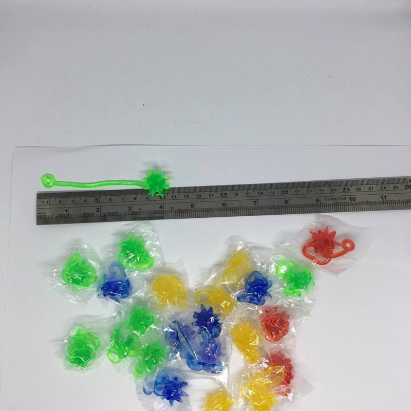 mainan jeli tempel corona besar / jelly tempel sticky toys / mainan anak murah