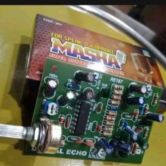 BIG DISKON kit digital echo repeater masha type 807 mic mixer karaoke echo kit audio sound system am