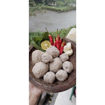 

1 KANTONG BASO IKAN FISHBALL 100℅ DAGING IKAN ISI 20-100