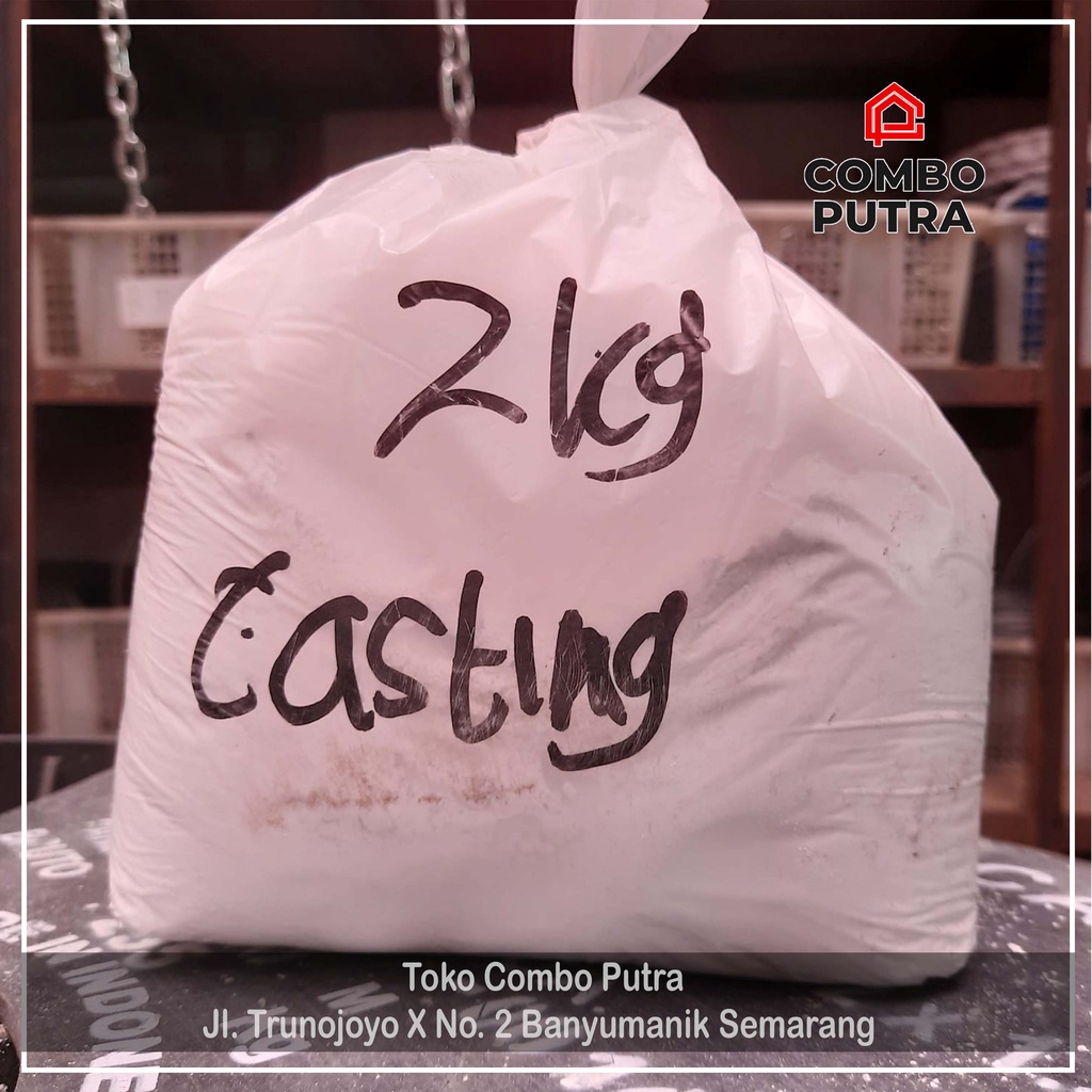 Casting Plaster | Tepung Gypsum | Semen Gypsum 2 kg