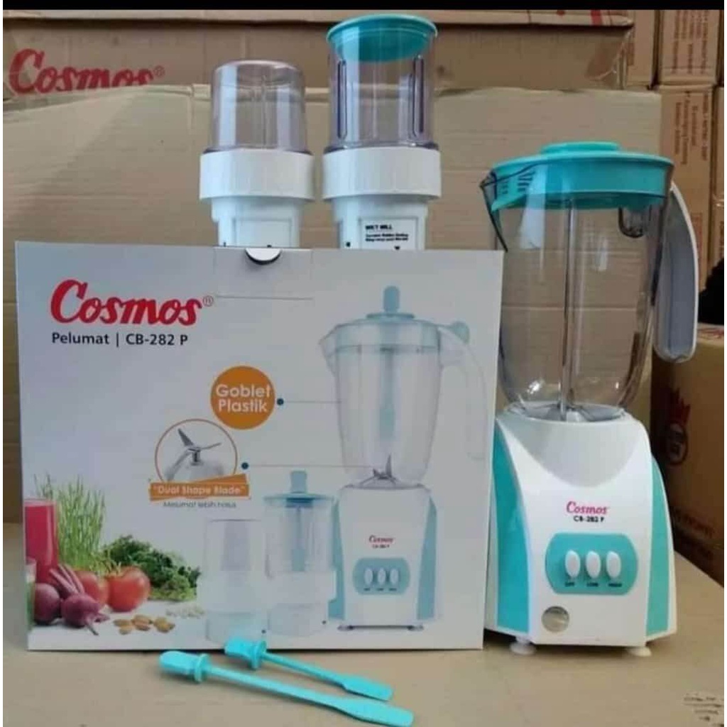 Blender Plastik 2 Liter - Cosmos CB 282 P