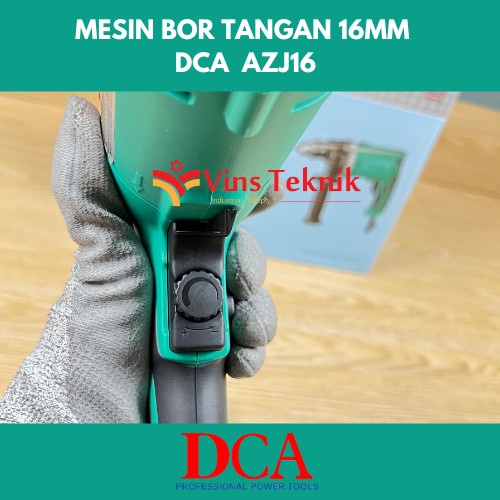 Mesin Bor Tangan 13Mm Drill Driver Azj16 Dca Azj 16