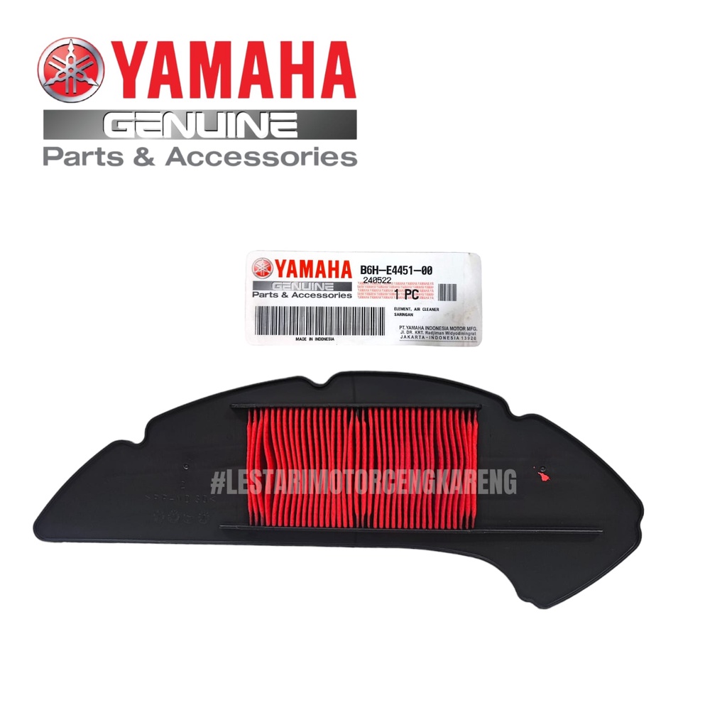 FILTER SARINGAN UDARA NEW N-MAX NMAX AEROX CONNECTED 2020 B6H-E4451-00