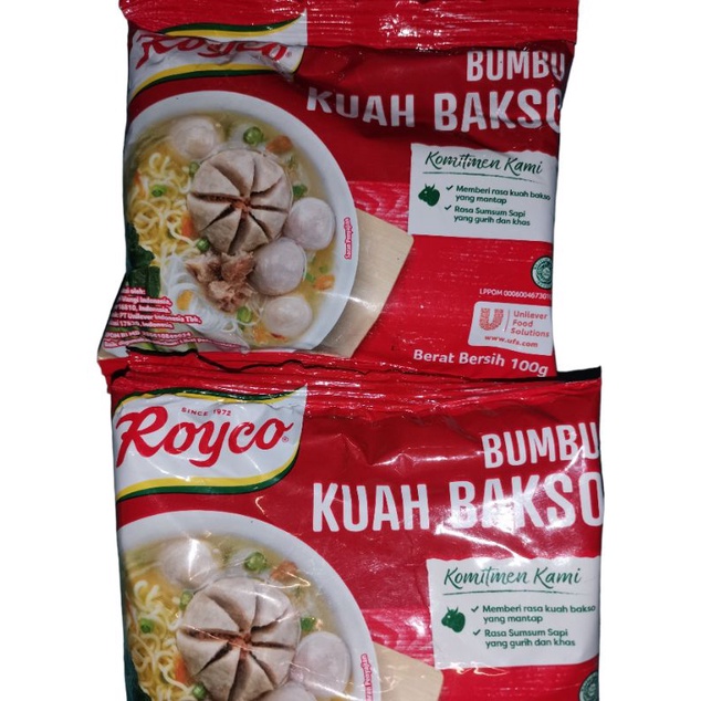 

ROYCO BUMBU KUAH BAKSO 100G