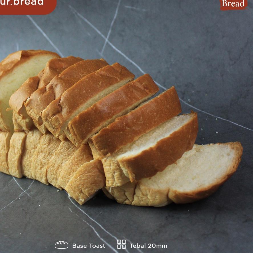 

Roti Tawar Toast 20mm | Base Tawar Toast 20mm
