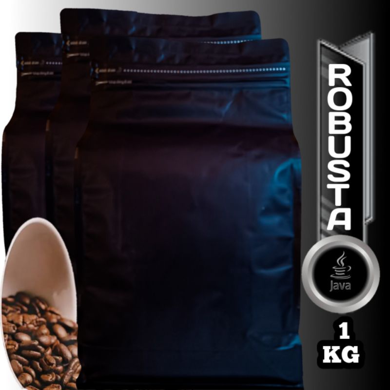 

Kopi Robusta 1 Kg Premium Biji Bubuk Asli