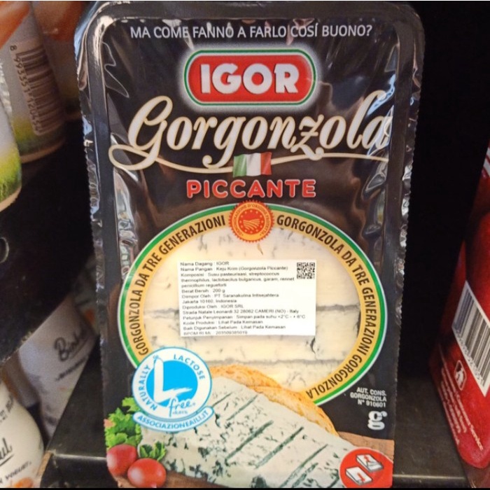 

Igor gorgonzola picante portuon cheese 200gr