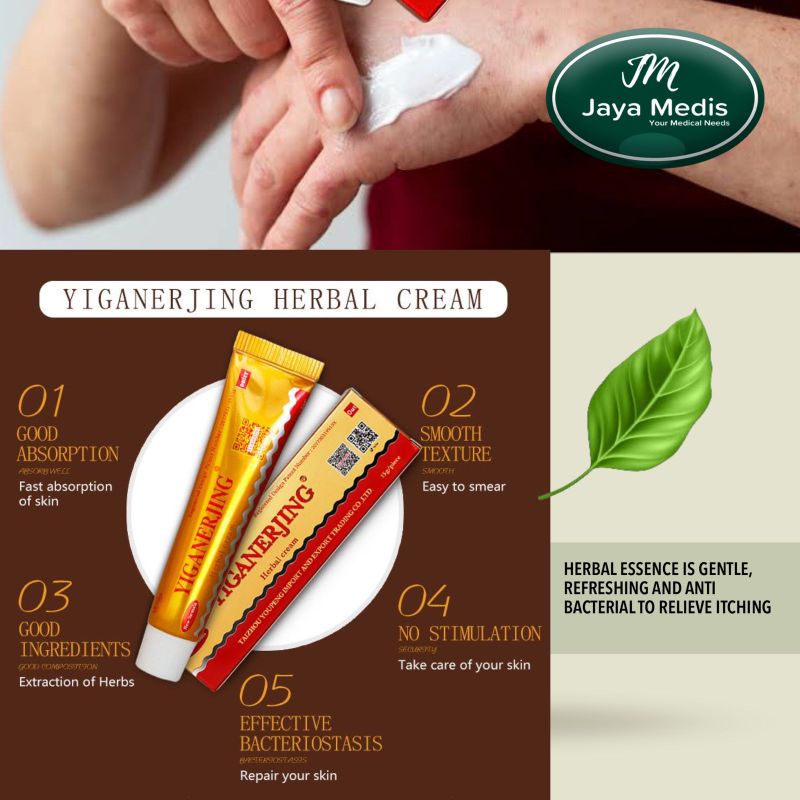 SALEP OBAT EKSIM GATAL - GATAL - YIGANERJING JAMUR HERBAL DERMATITIS