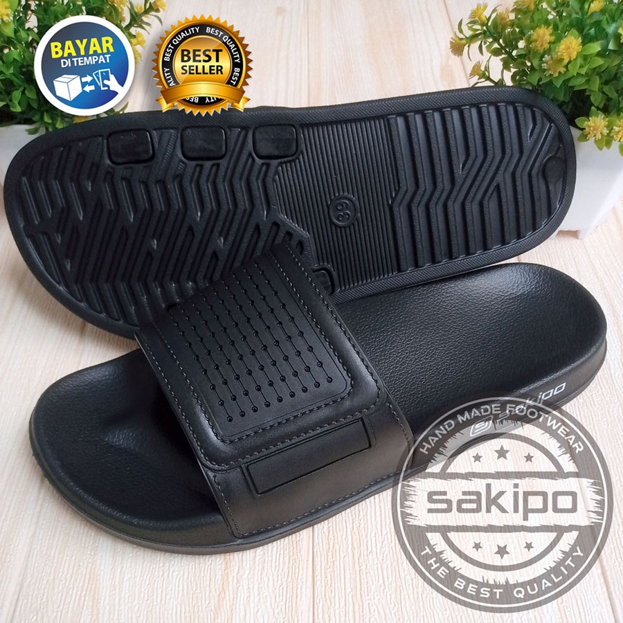 PROMO TAHUN BARU !! SANDAL PILON SLIDE REMAJA DEWASA KEKINIAN TERBARU / SANDAL KARET PILON RINGAN TAHAN AIR TERKINI / SAKIPO