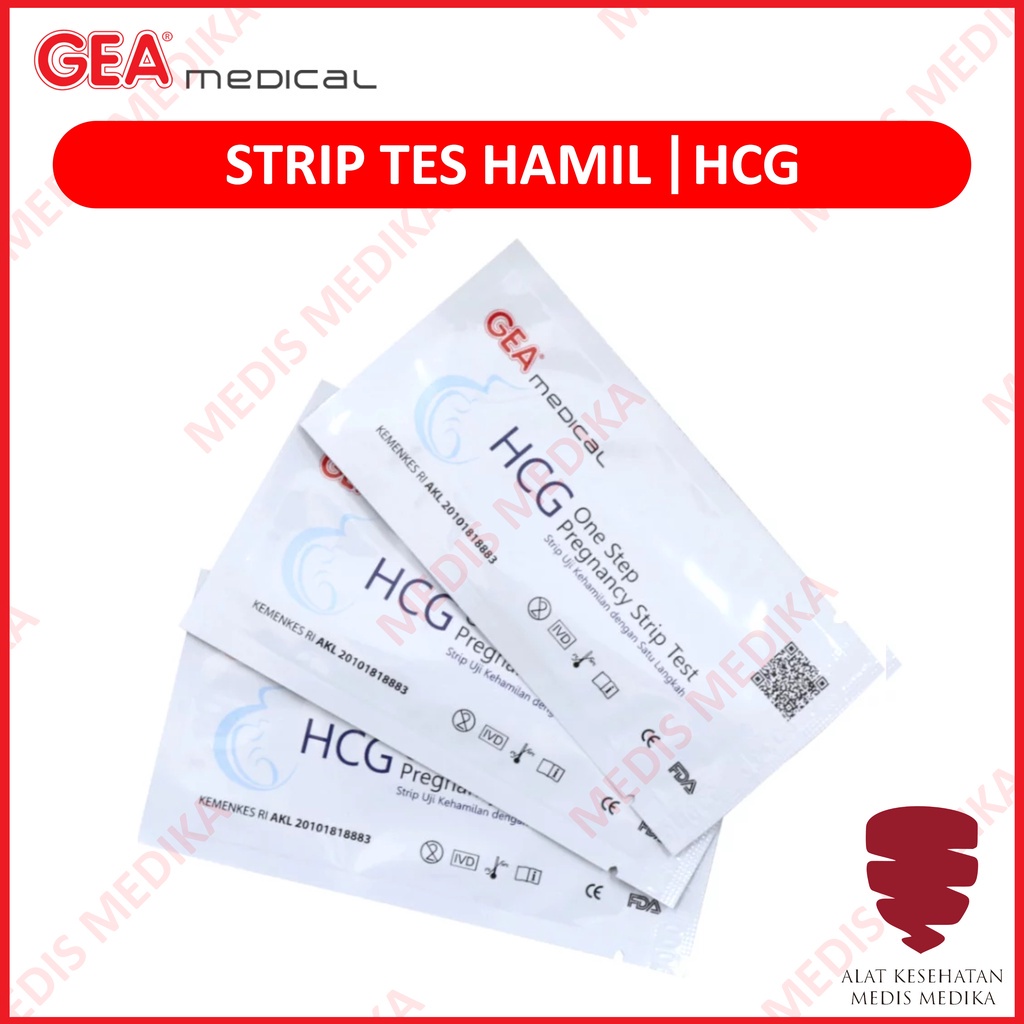 Test Hamil Gea Tespek Alat Tes Pack Strip Uji Testpack Cek Kehamilan Tespack box