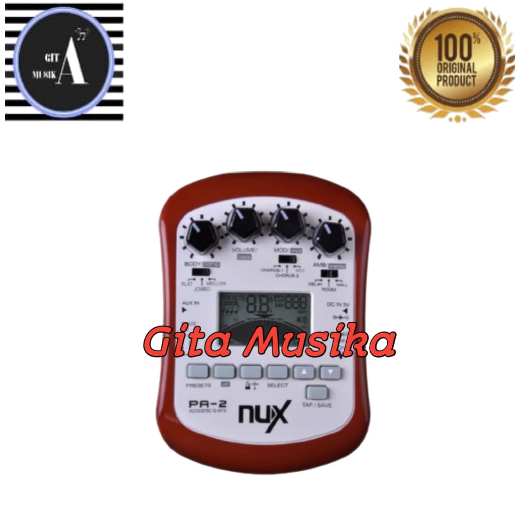 Tuner Nux Pedal PA-2