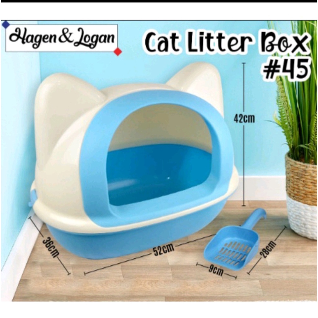 CAT LITTER BOX #45 - Bak Pasir Toilet Kucing