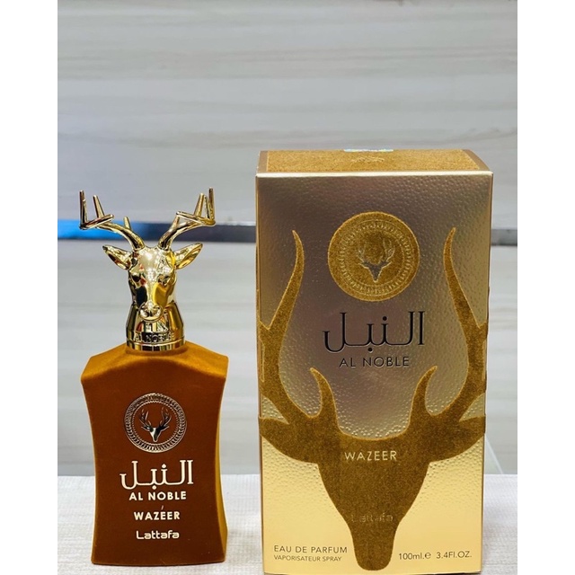 PARFUM AL NOBLE WAZEER BY LATTAFA ORIGINAL DUBAI 100ML