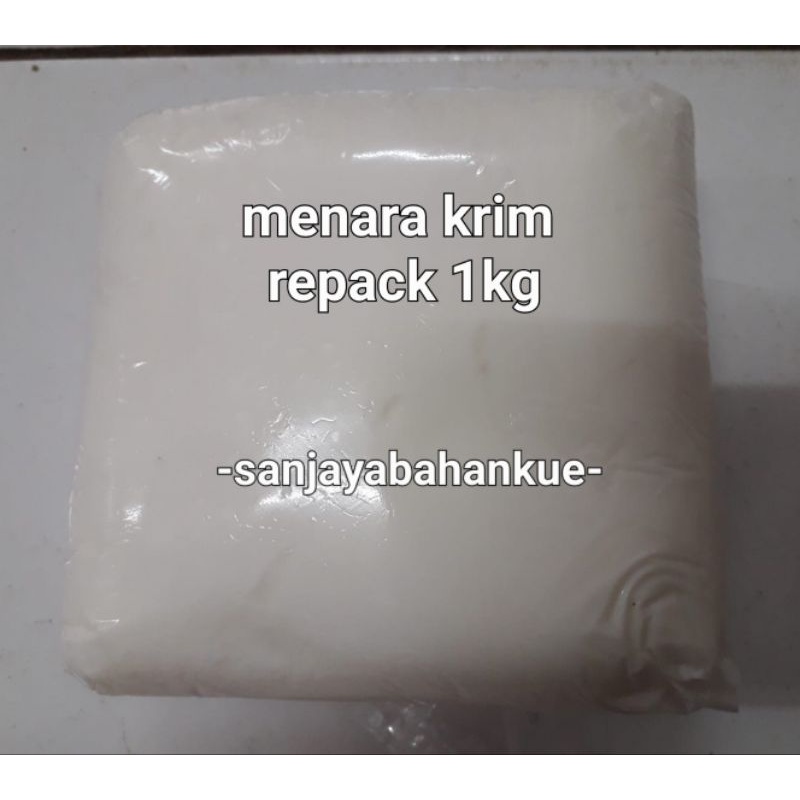 

Mentega putih repack 1kg/menara putih repack 1kg