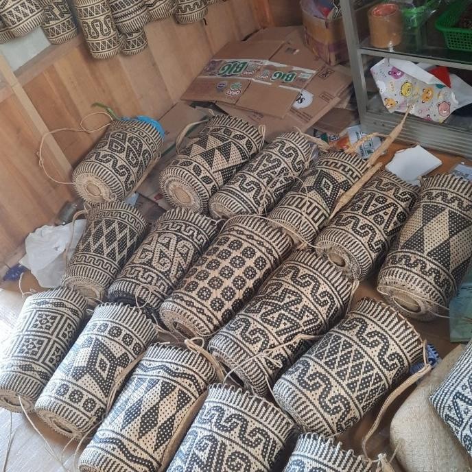 Terbaik Asli Tas Anyaman Rotan Khas Dayak Kalimantan/ Tas Punggung